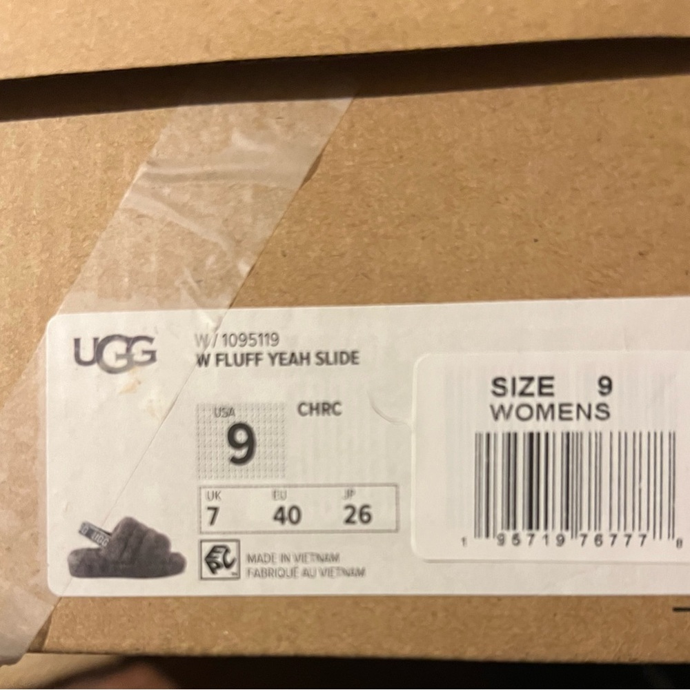 UGG Gray Cozy Slippers